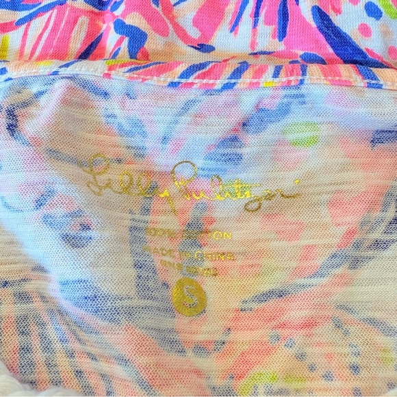 New Lilly Pulitzer Holly Top in Shell of a Time | Size S | Summer Vacation Beach - Picture 3 of 7